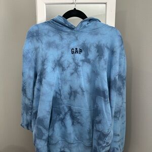 GAP Blue Tie-Dye Men's Sweater